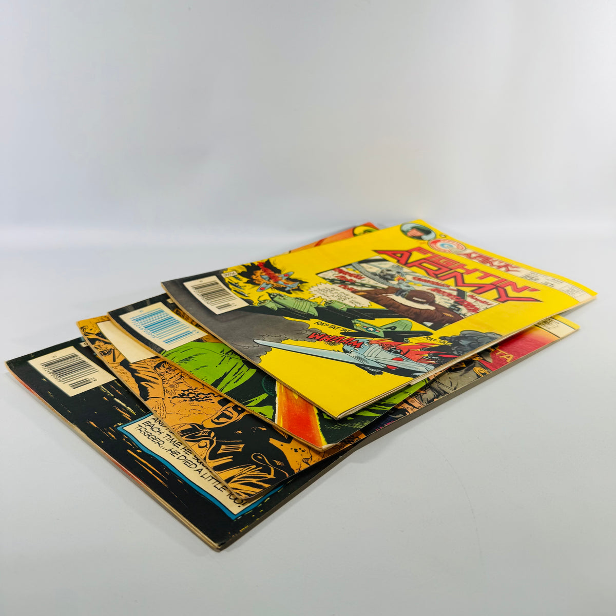 Fightin Army Comic Lot Charlton War Comics Issues 128 131 146 150