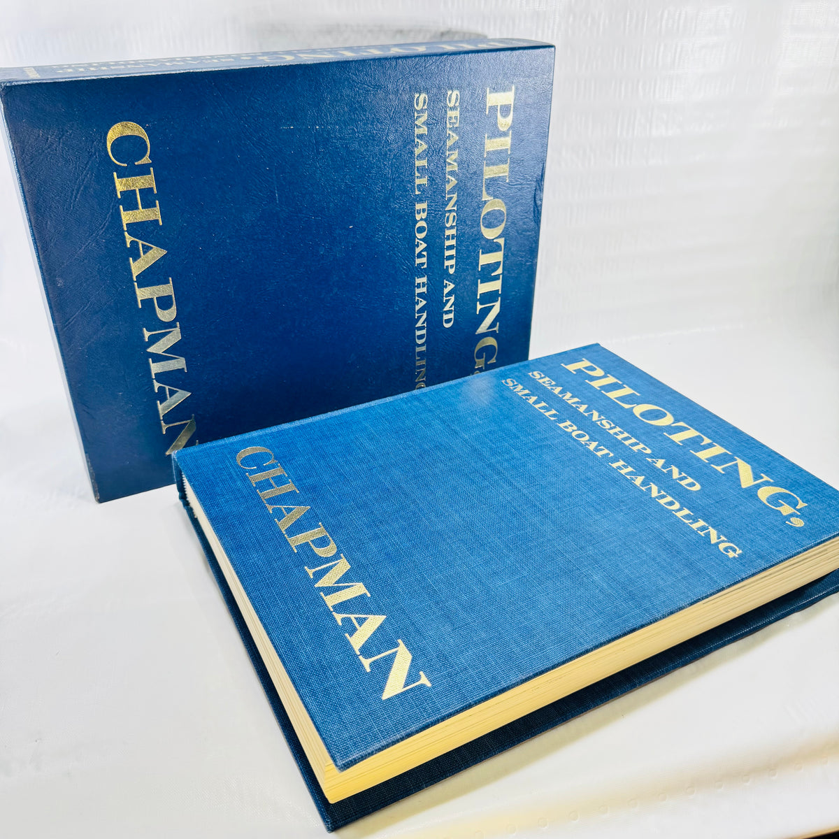 Piloting, Seamanship and Small Boat Handling by Charles F. Chapman 1969-70 Hardcover with Slipcase