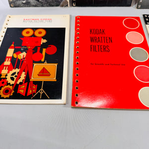 Lot of 6 Kodak Data Books & Guides (c. 1950s–60s) — Eastman Kodak | Illustrated Charts & Tables, Technical Manuals