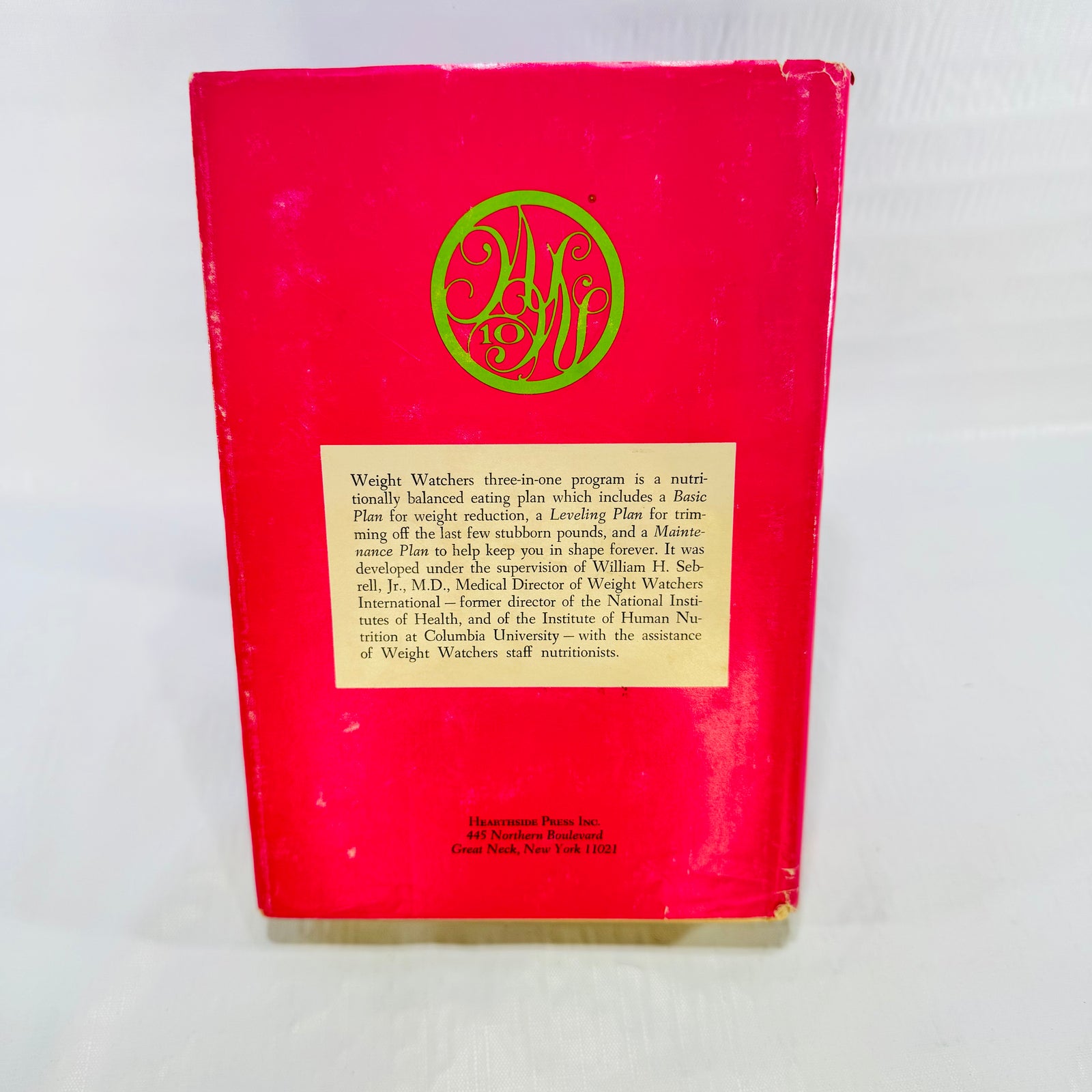 Weight Watchers Program Cookbook by Jean Nidetch 1973 Hardcover with Dust Jacket