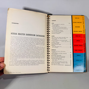 Kodak Master Darkroom Dataguide (1958) — Eastman Kodak Company | Spiral-Bound, Calculators, Photography Manual Darkroom Guide