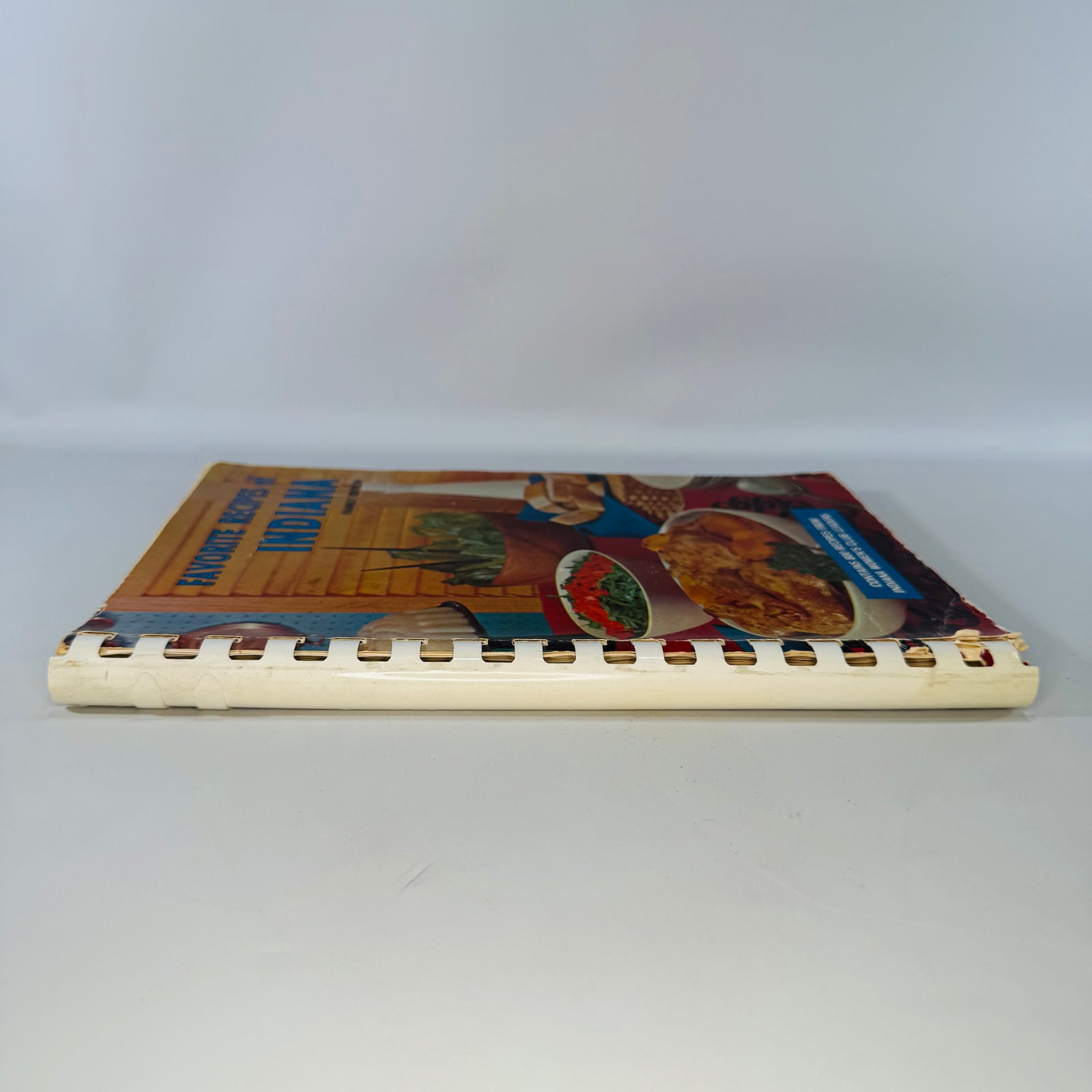Vintage Indiana Cookbook Favorite Recipes of Indiana Family Edition 1964 Spiral