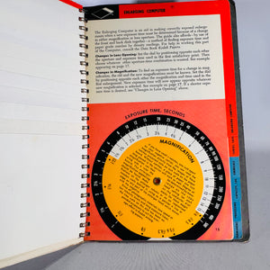 Kodak Master Darkroom Dataguide (1958) — Eastman Kodak Company | Spiral-Bound, Calculators, Photography Manual Darkroom Guide