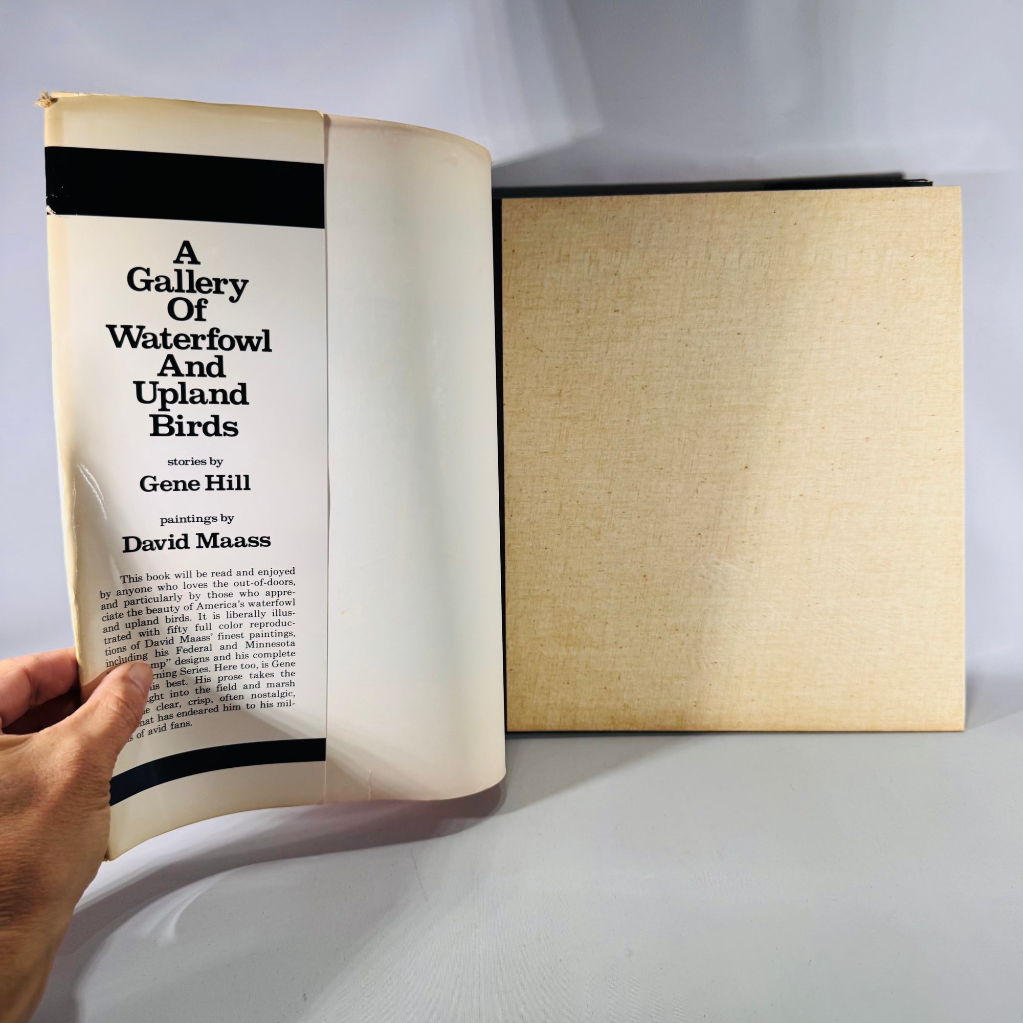 Sporting Essays & Wildlife Art — A Gallery of Waterfowl and Upland Birds (1978) — David Maass & Gene Hill | Color Plates, Sporting Essays