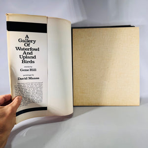 Sporting Essays & Wildlife Art — A Gallery of Waterfowl and Upland Birds (1978) — David Maass & Gene Hill | Color Plates, Sporting Essays