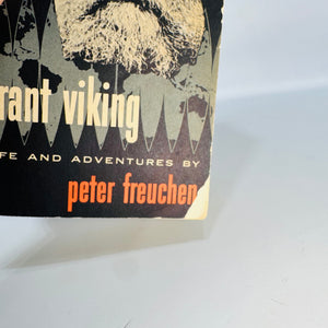 Vintage Arctic Memoir Vagrant Viking Peter Freuchen 1954 Paperback
