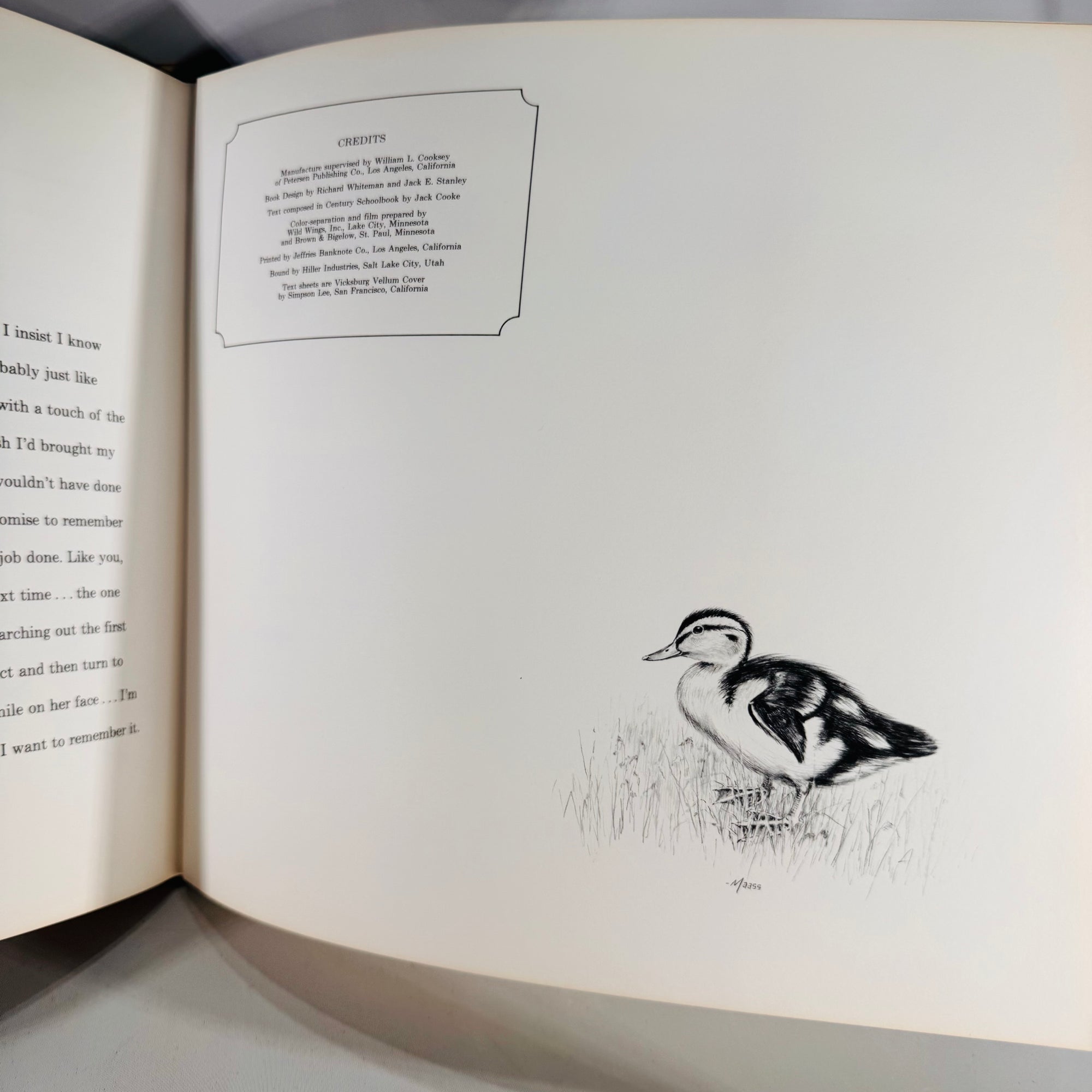 Sporting Essays & Wildlife Art — A Gallery of Waterfowl and Upland Birds (1978) — David Maass & Gene Hill | Color Plates, Sporting Essays