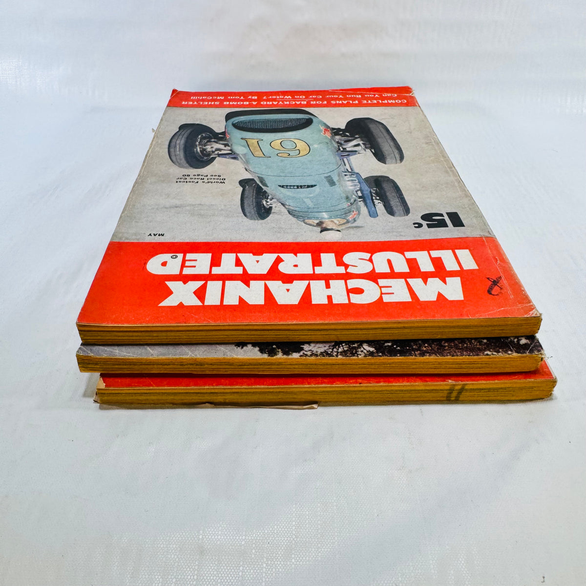 Mechanix Illustrated 1951 Magazine Lot of 3, February May September, Fawcett
