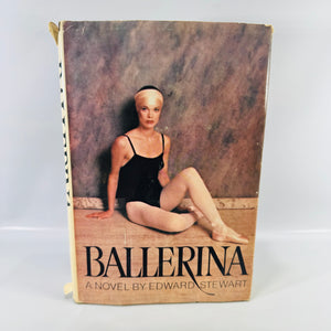 Vintage Ballet Novel Ballerina Edward Stewart Hardcover Book Club Edition