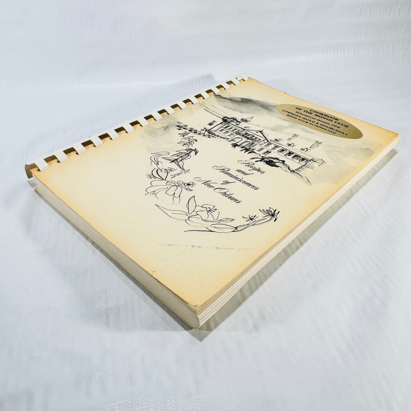 Recipes and Reminiscences of New Orleans, Ursuline Academy 1970s Spiral Cookbook