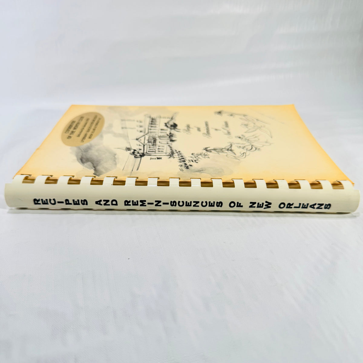 Recipes and Reminiscences of New Orleans, Ursuline Academy 1970s Spiral Cookbook