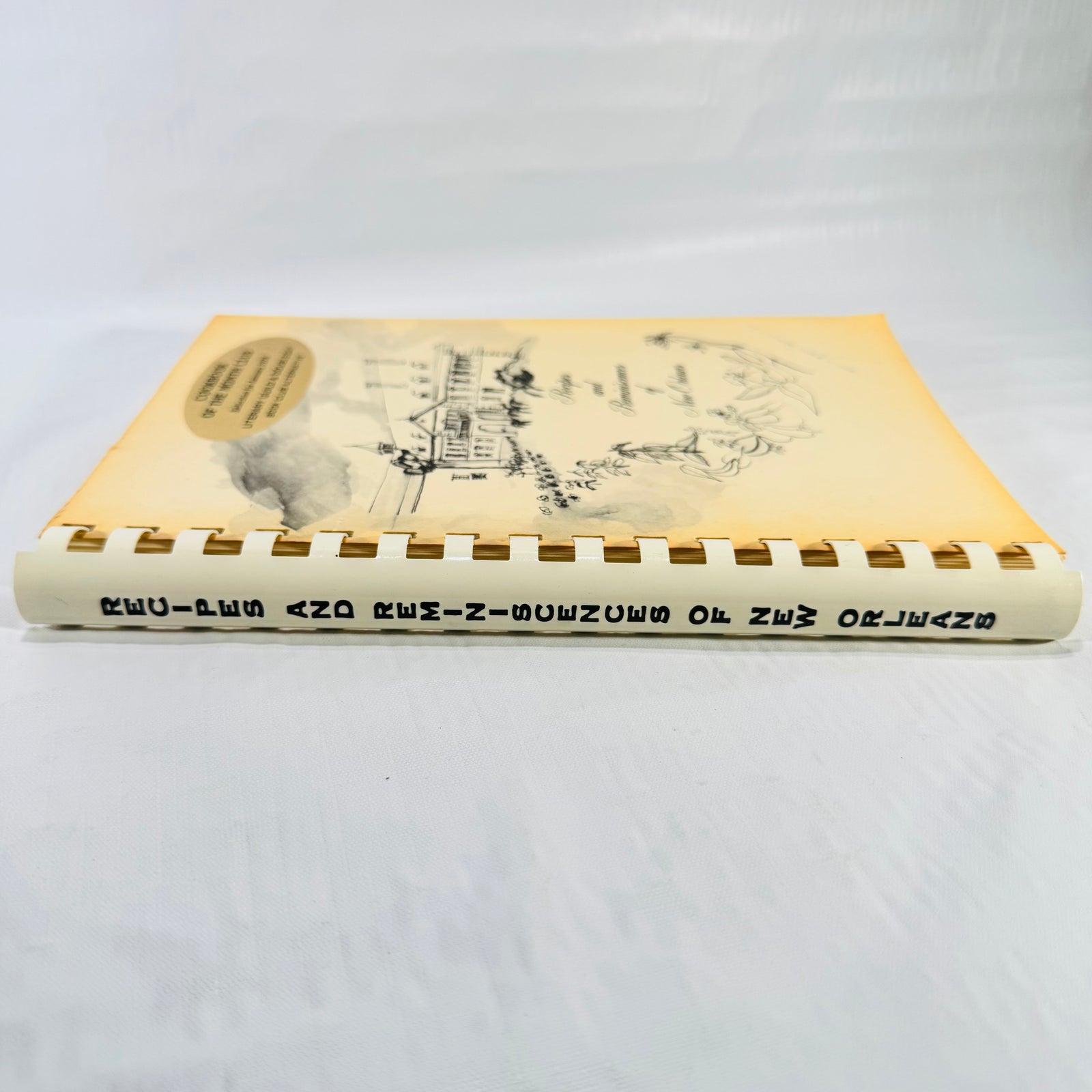 Recipes and Reminiscences of New Orleans, Ursuline Academy 1970s Spiral Cookbook