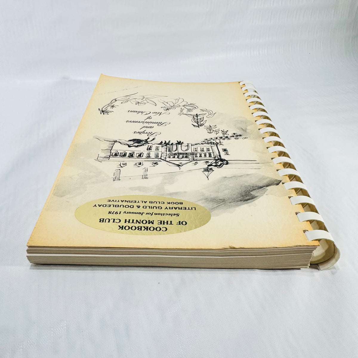 Recipes and Reminiscences of New Orleans, Ursuline Academy 1970s Spiral Cookbook