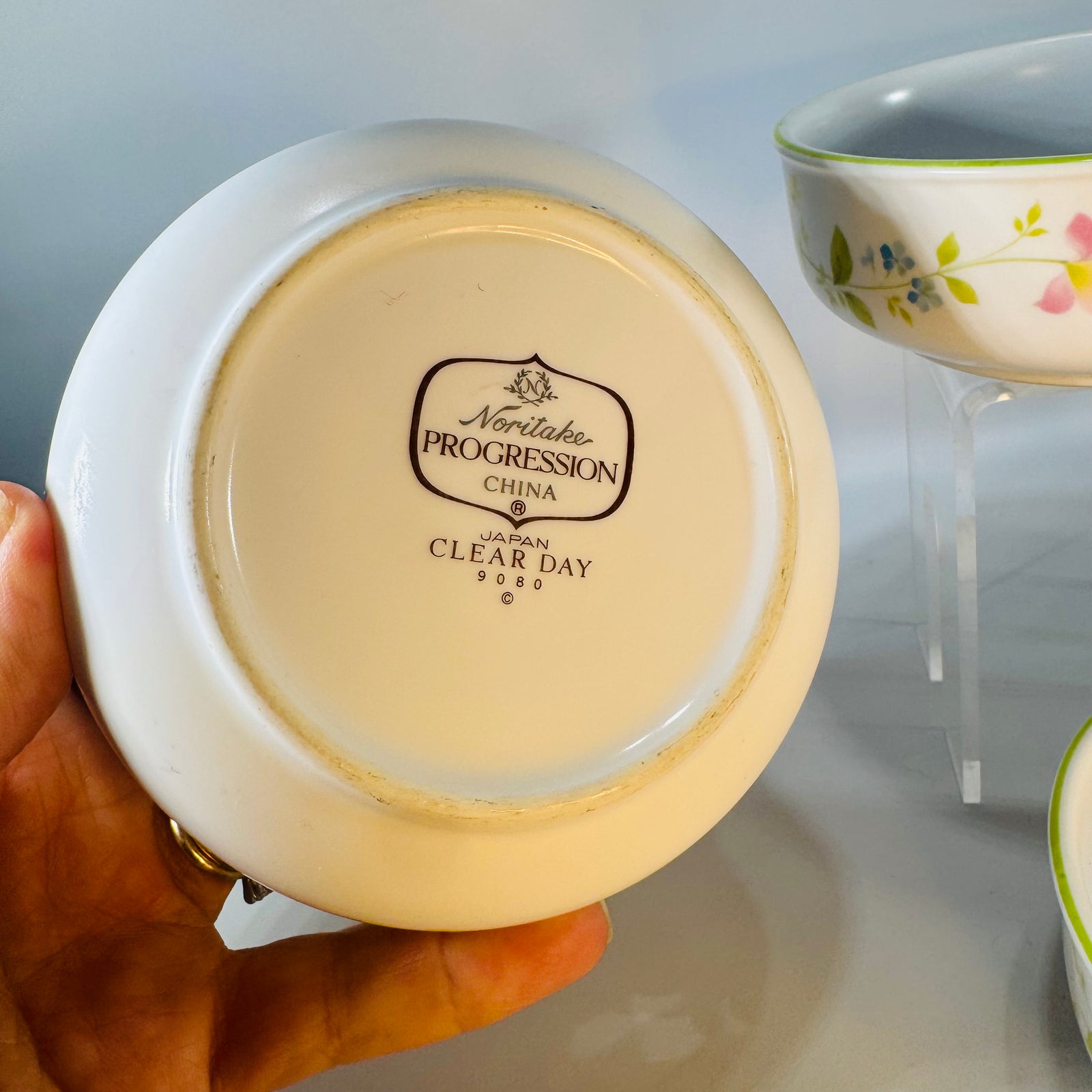 Noritake Clear Day Bowls Bundle of 3 Vintage Progression 9080