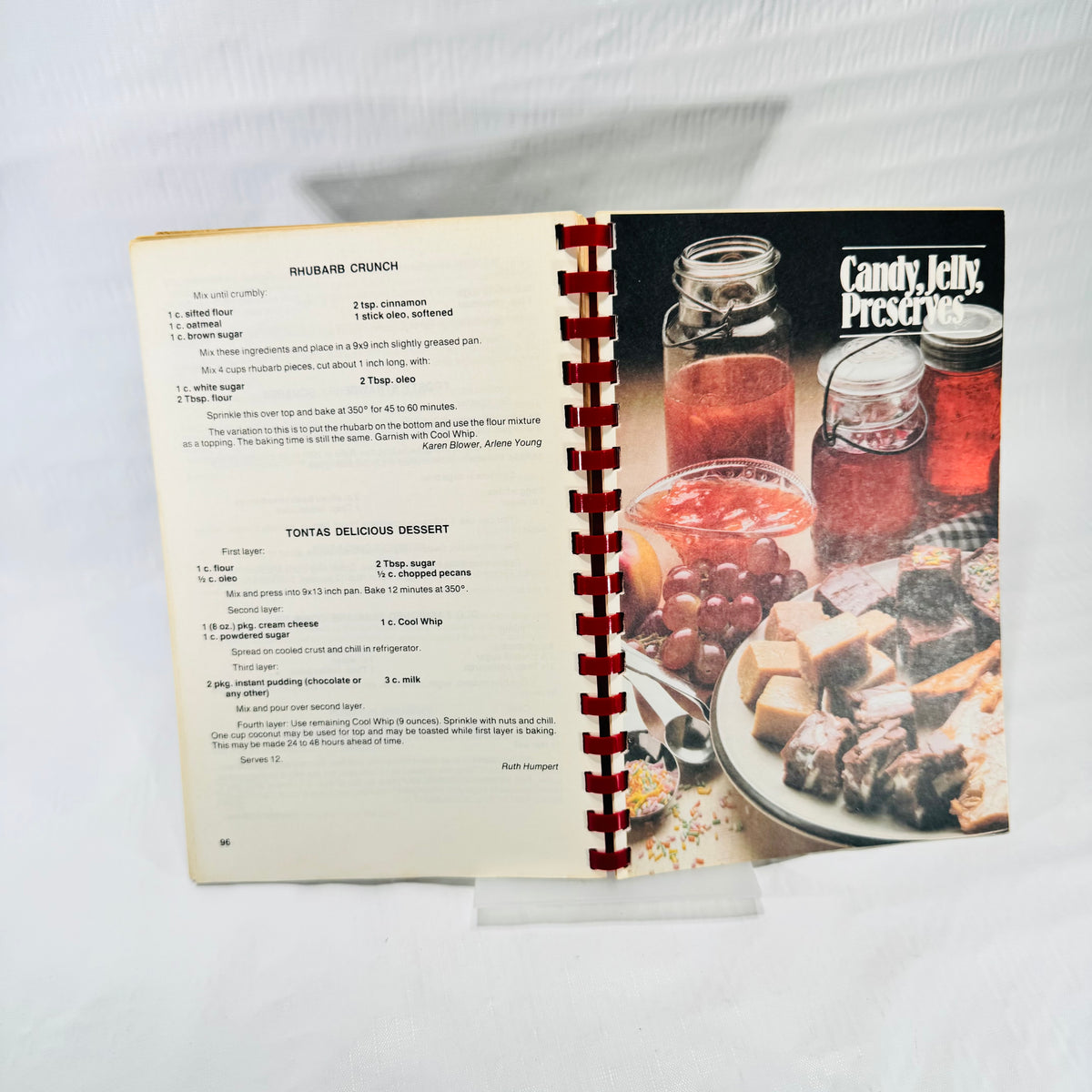 Grace Lutheran Church 75th Anniversary Cookbook, Saginaw Michigan 1985