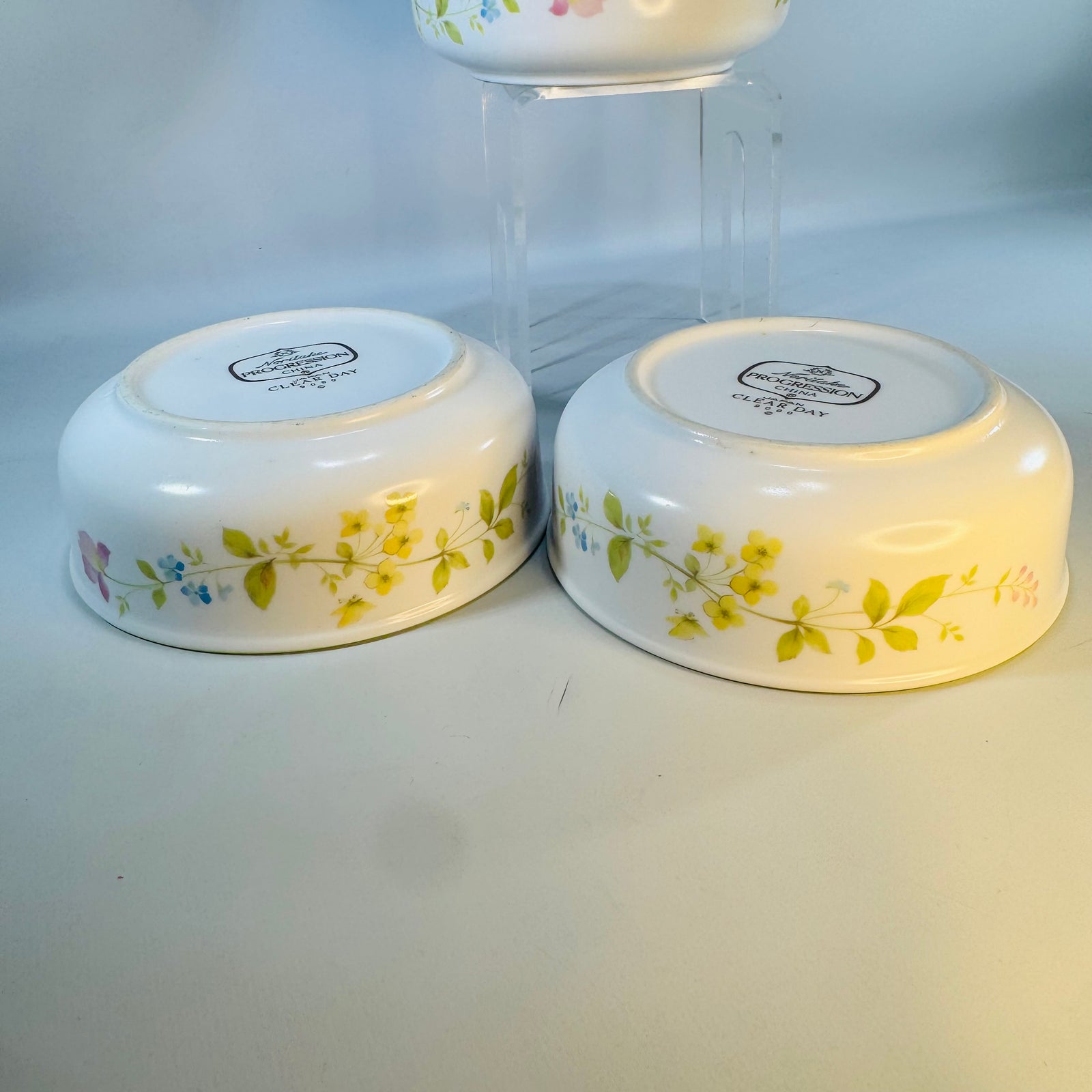 Noritake Clear Day Bowls Bundle of 3 Vintage Progression 9080