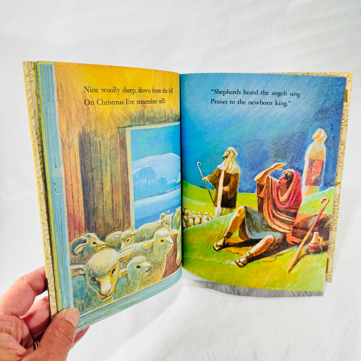 The Animals' Christmas Eve by Gale Wiersum 1978 Second Printing Little Golden Book
