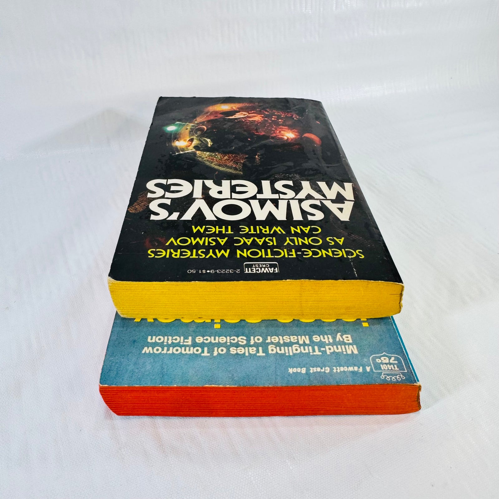 Asimov's Mysteries & Earth Is Room Enough by Isaac Asimov 2 Book Paperback Bundle