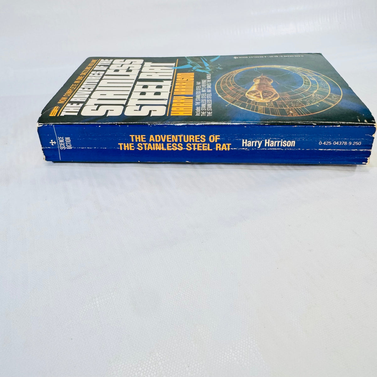 The Adventures of the Stainless Steel Rat by Harry Harrison 1978 Berkley Fourth Printing Paperback
