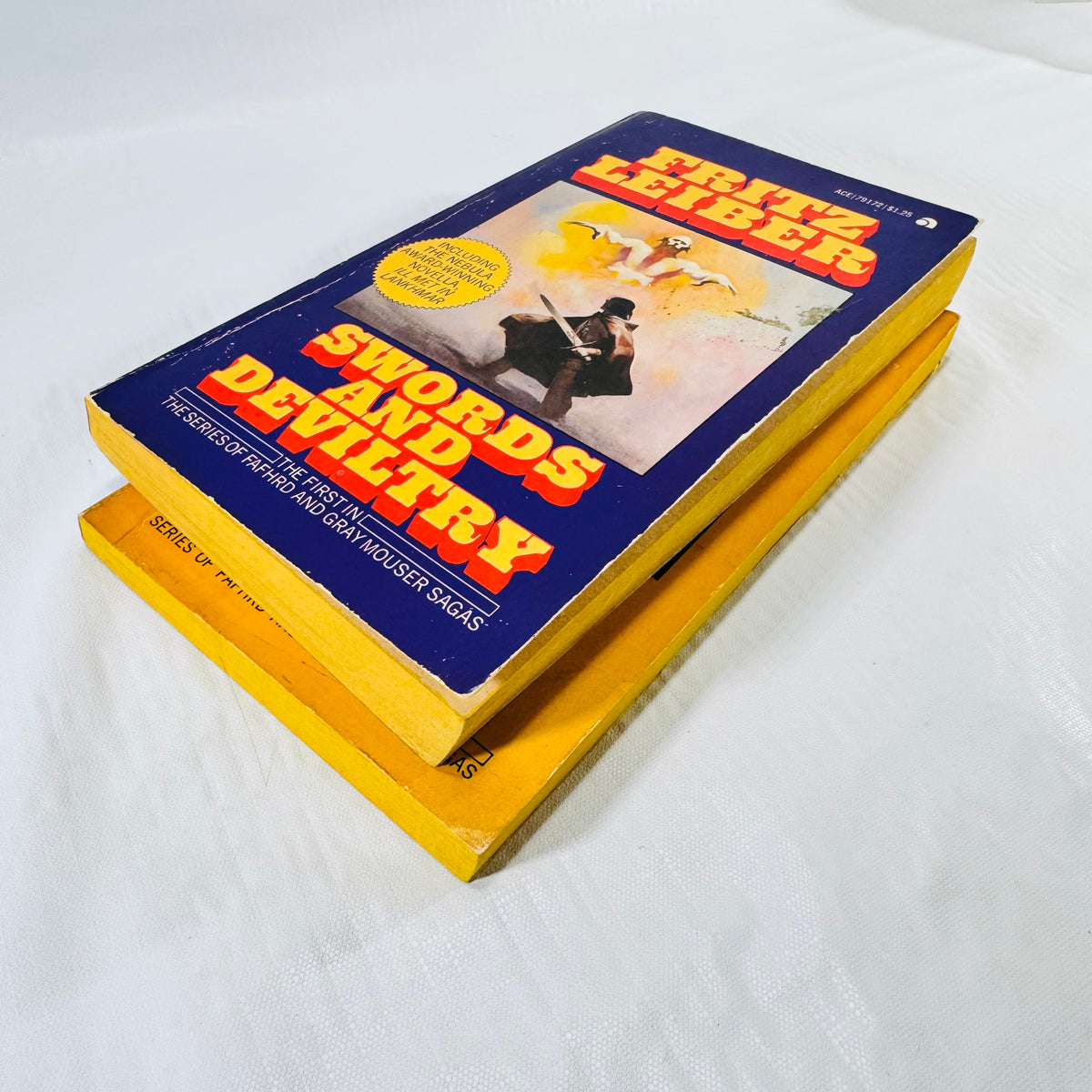 Swords and Deviltry & Swords in the Mist by Fritz Leiber 2 Book Ace Paperback Bundle