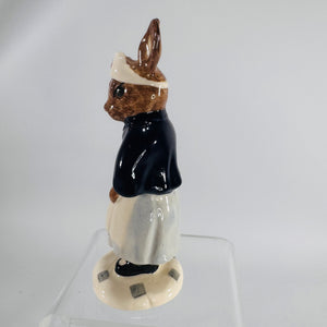 Royal Doulton Bunnykins “Nurse Bunnykins” DB74 Figurine | 1988 Backstamp, Hand-Painted Ceramic, Children’s Literature Collectible, Vintage Figurine