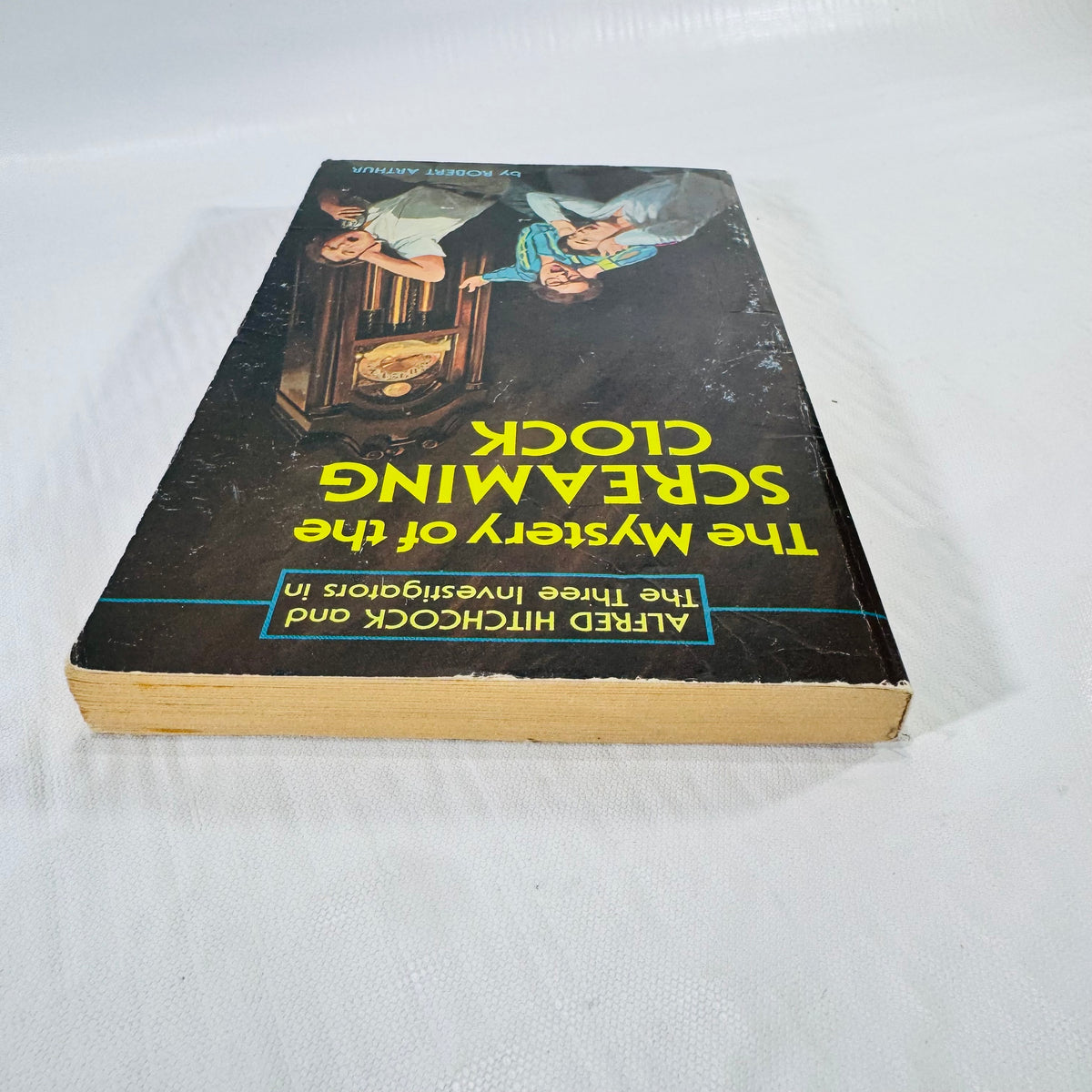 The Mystery of the Screaming Clock by Robert Arthur Three Investigators Scholastic Paperback