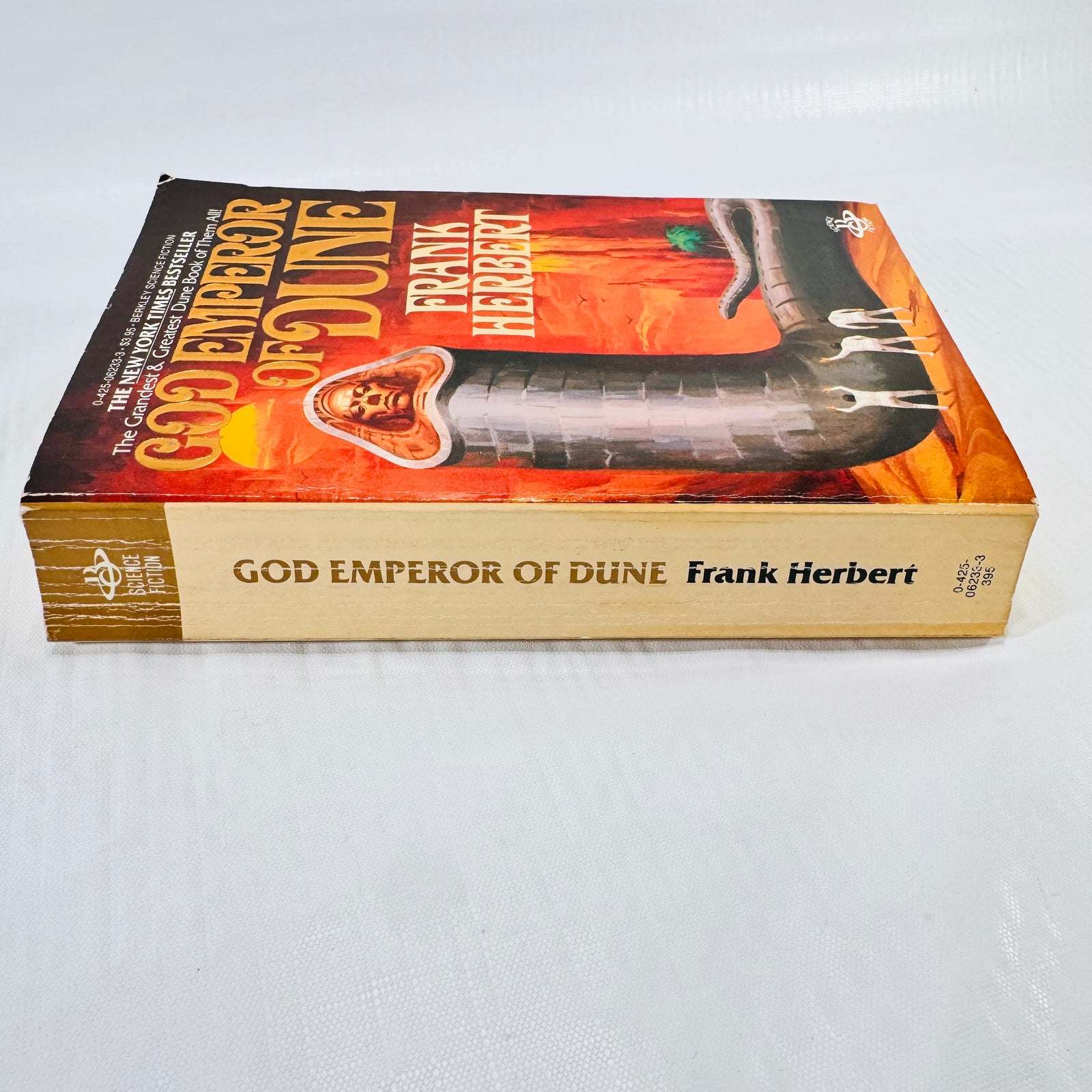 God Emperor of Dune by Frank Herbert 1983 Berkley Paperback