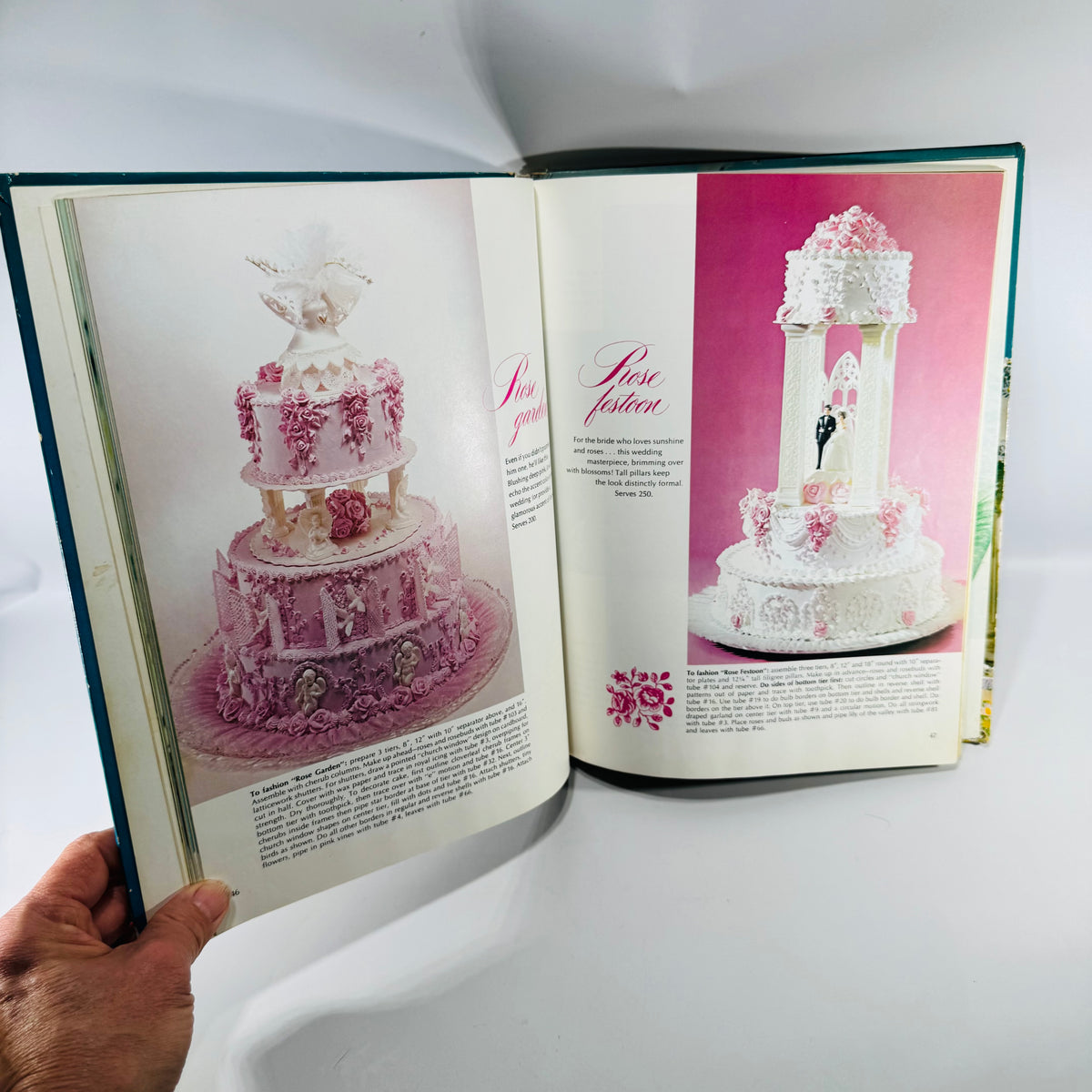 The Wilton Book of Wedding Cakes — 1971 First Edition | Vintage Cookbook | Hardcover