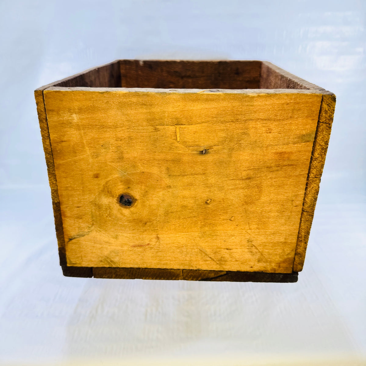Ahlberg Bearing Co. Wooden Shipping Crate 1920s to 1940s Chicago Industrial Box