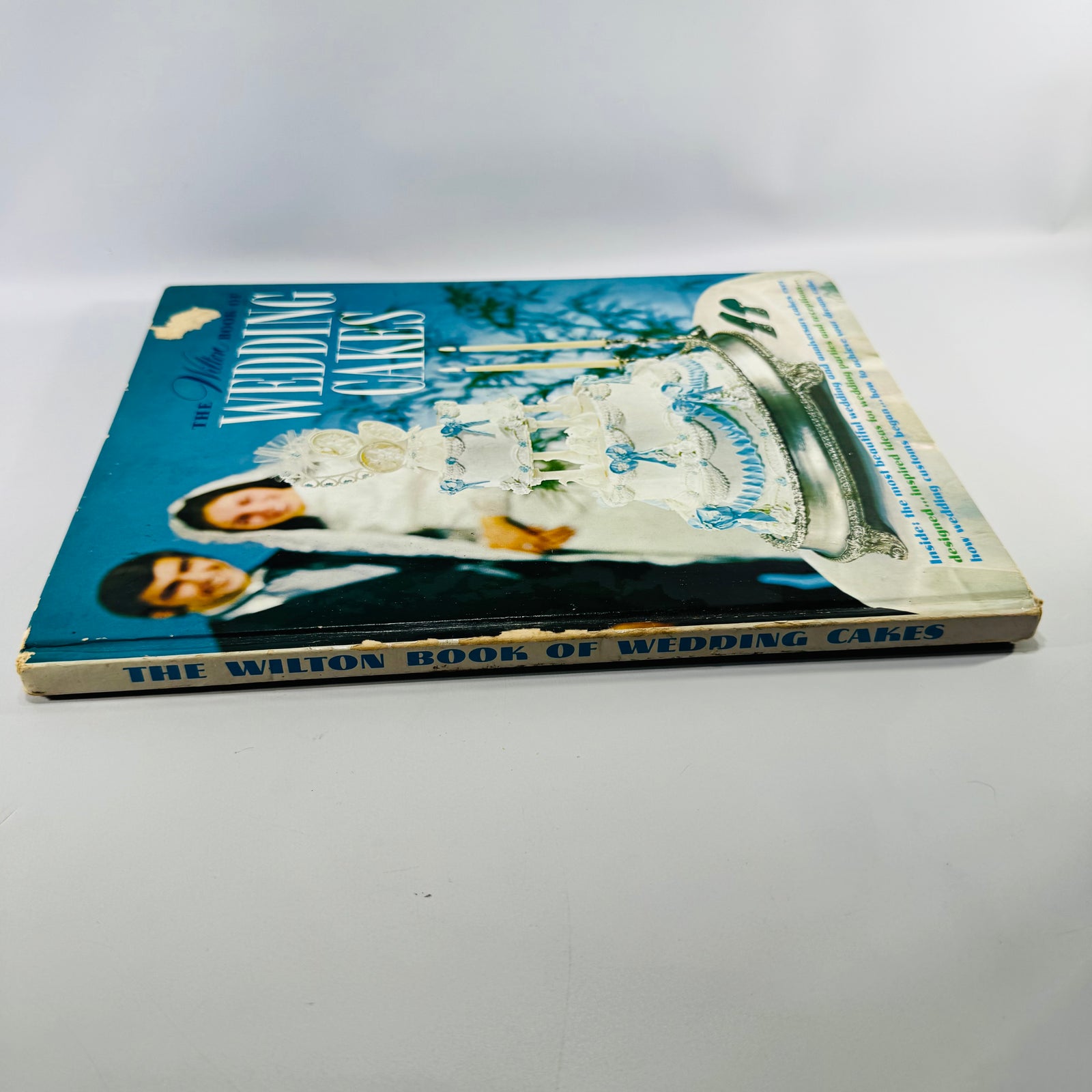 The Wilton Book of Wedding Cakes — 1971 First Edition | Vintage Cookbook | Hardcover