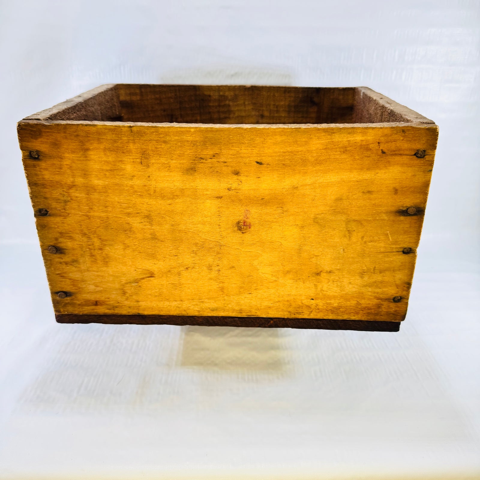 Ahlberg Bearing Co. Wooden Shipping Crate 1920s to 1940s Chicago Industrial Box