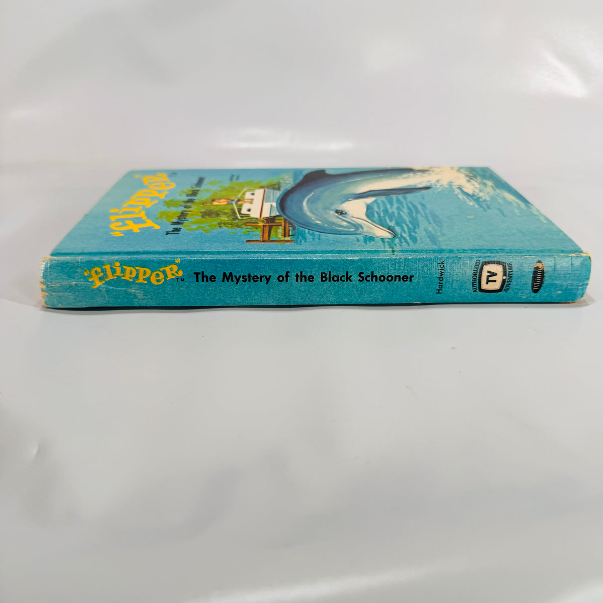 Children’s Adventure Fiction — Flipper: The Mystery of the Black Schooner (1966) — Richard Hardwick | Illustrated Whitman TV Tie-In, Children’s Adventure
