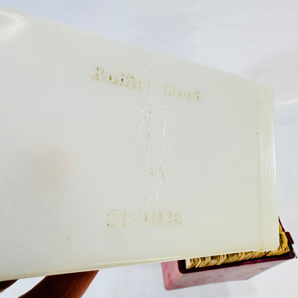 Robin Hood Flour Recipe Box 1950s to 1960s with Handwritten Recipe Cards