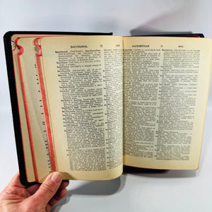 Vintage Webster Dictionary 1935 The New Universities Edition Hardcover Joseph Devlin World Syndicate Publishing