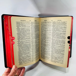 Vintage Webster Dictionary 1935 The New Universities Edition Hardcover Joseph Devlin World Syndicate Publishing