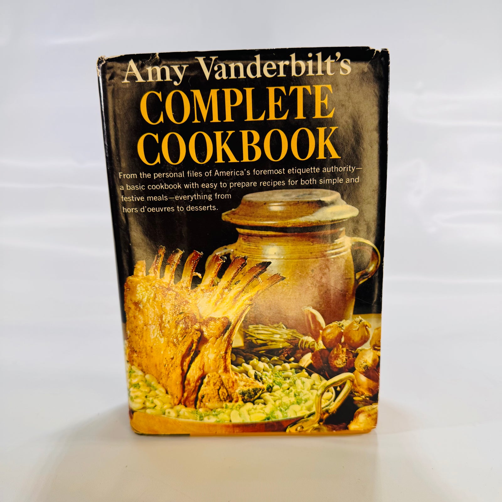 Amy Vanderbilt's Complete Cookbook 1961 Doubleday and Company Hardcover