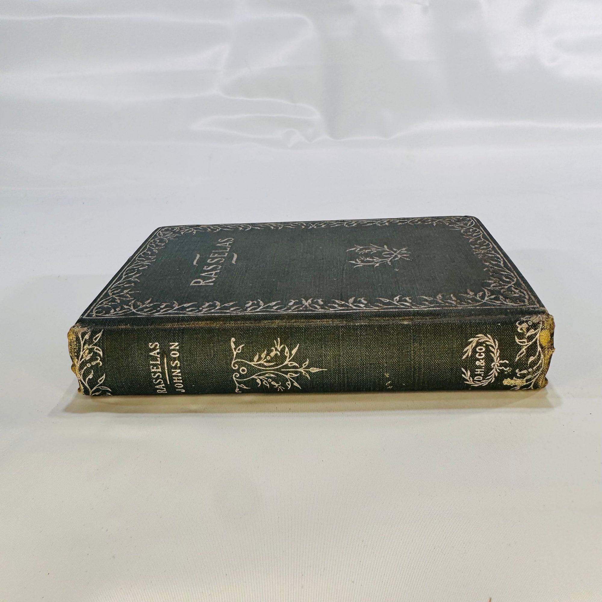 The History of Rasselas, Prince of Abyssinia, a Tale by Samuel Johnson (N.D.), L.L.D. Donohue Henneberry & Co., Hardcover