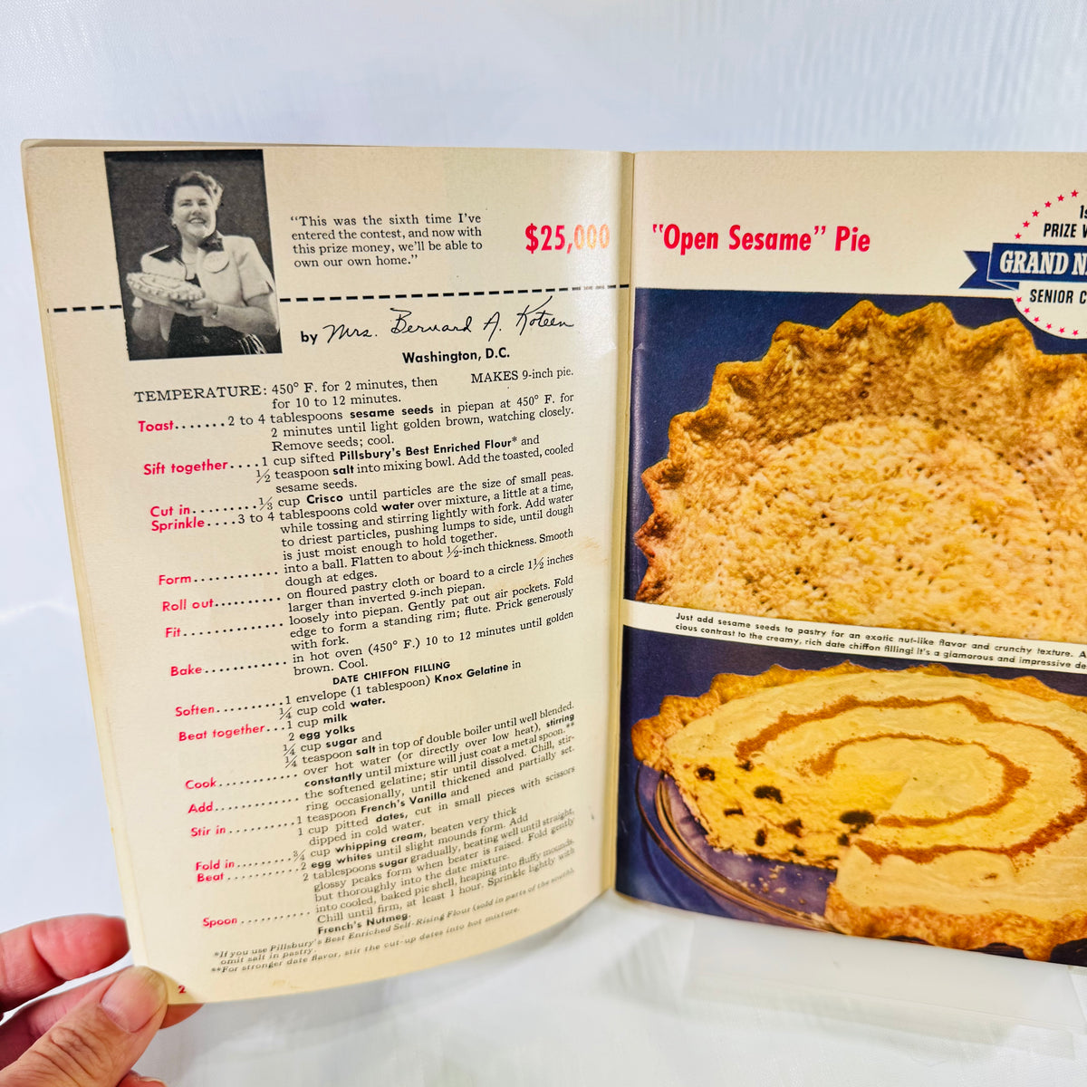 Metropolitan Cook Book 1955 Recipe Pamphlet Bundle with Pillsbury and Art of Making Bread