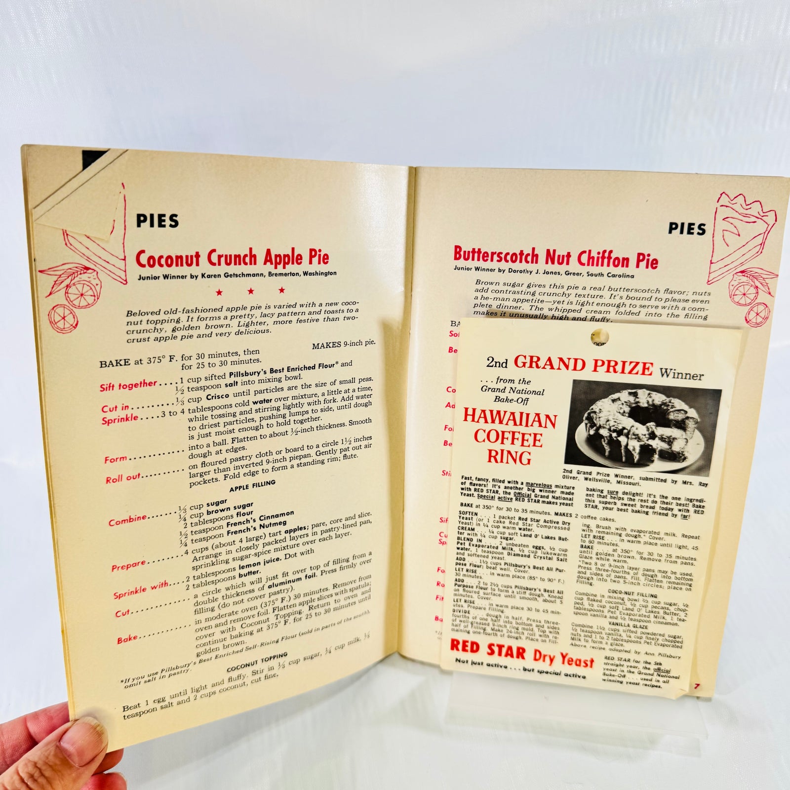 Metropolitan Cook Book 1955 Recipe Pamphlet Bundle with Pillsbury and Art of Making Bread