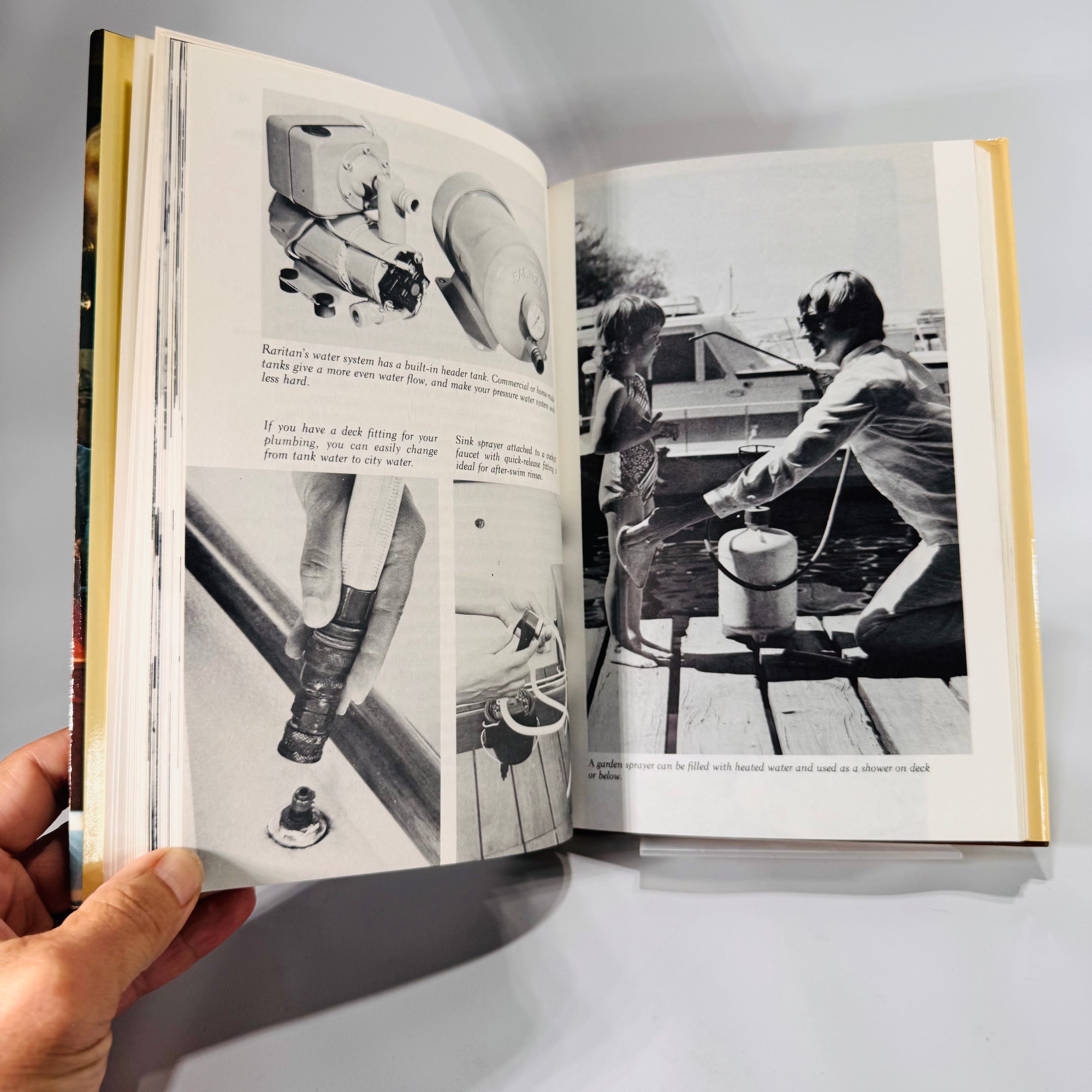 How to Live Aboard a Boat (1983) — Janet Groene | Practical Guide with B&W Photos, Nautical Living & Seamanship