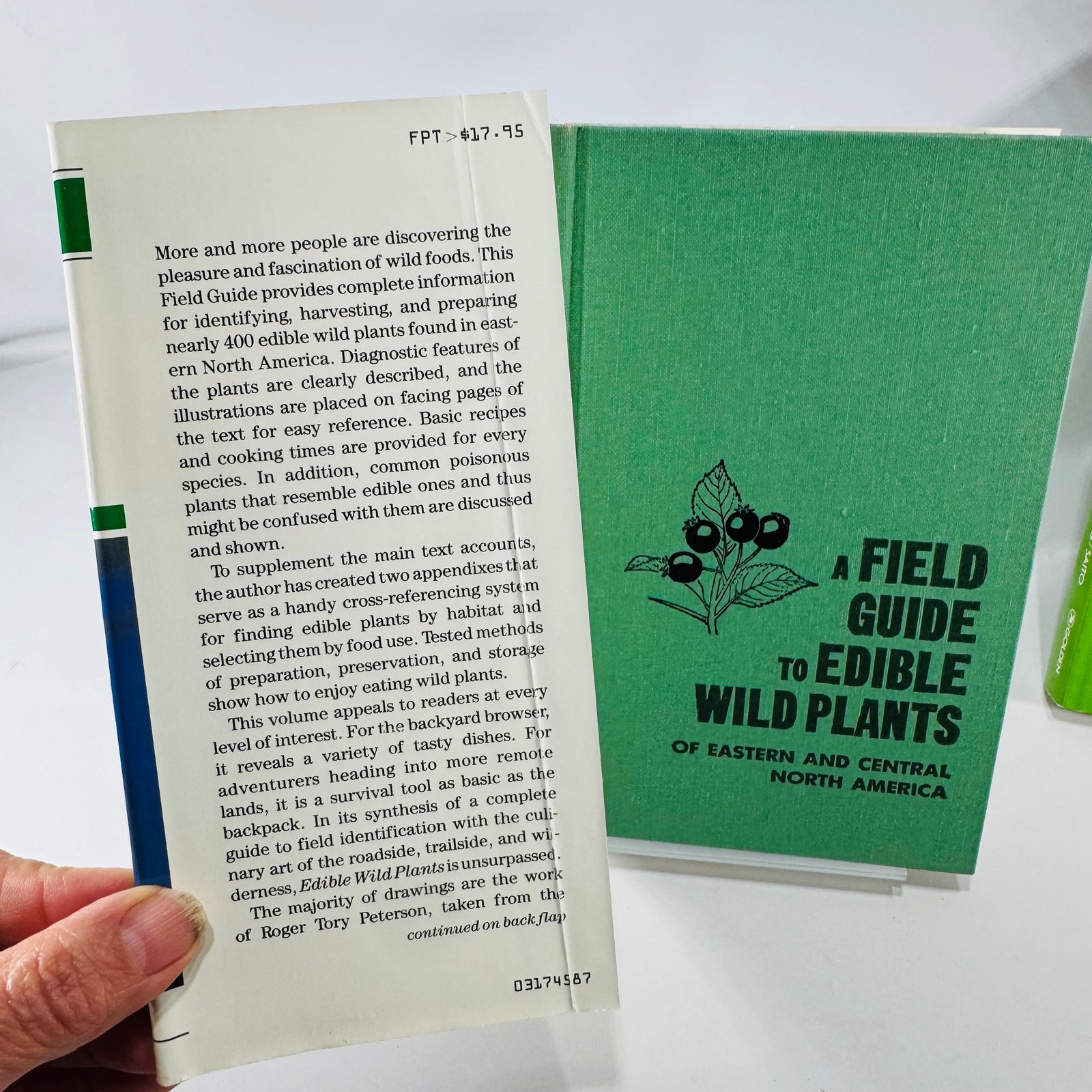 Vintage Field Guide Bundle— Edible Wild Plants & Wildflowers of North America | Nature Identification Books