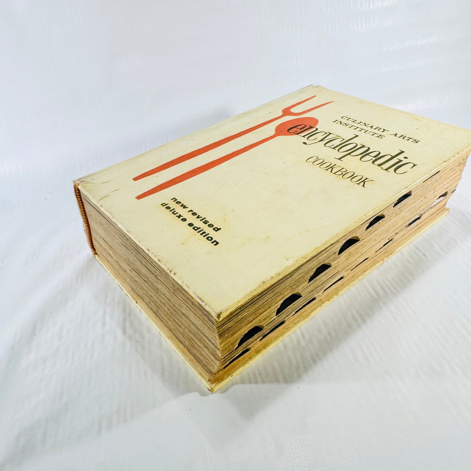 Culinary Arts Institute Encyclopedic Cookbook 1965 Ruth Berolzheimer Deluxe Edition with Handwritten Recipes