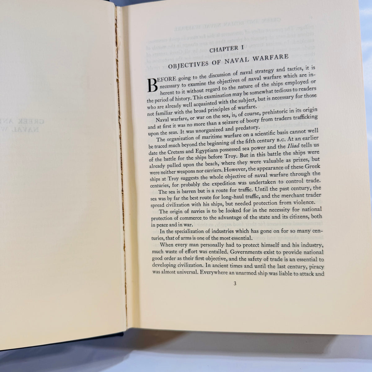 Greek and Roman Naval Warfare by Vice Admiral W.L. Rodgers (1937), U.S. Naval Institute, Hardcover Ornate
