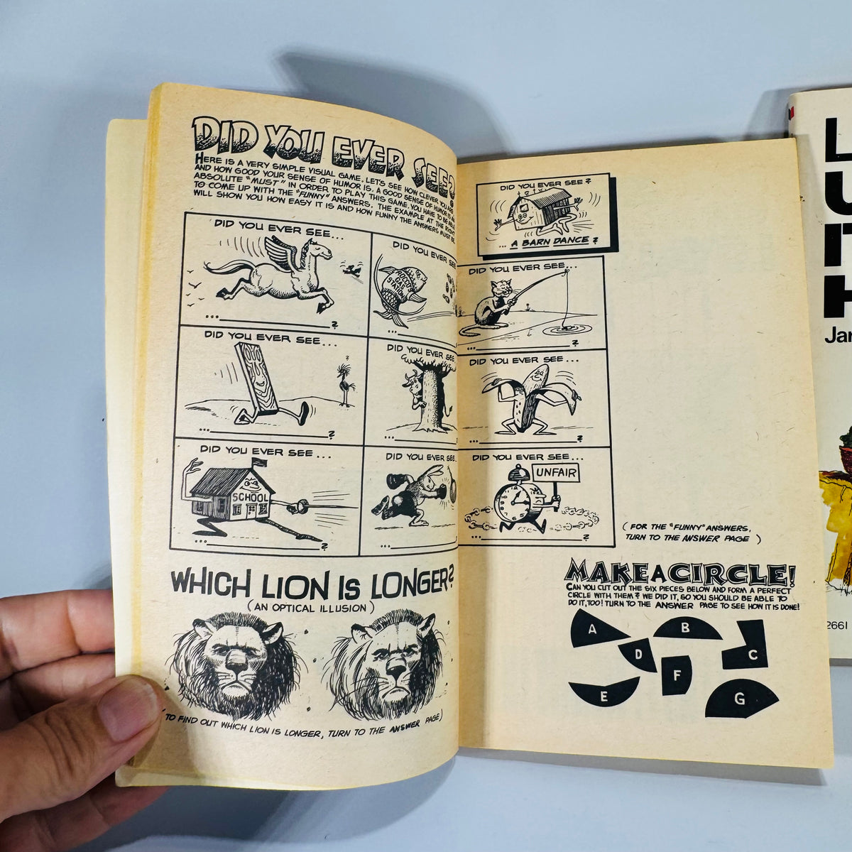 The Rip Off Mad (1973) & Laugh Until It Hurts (1974)  Vintage Humor Book Set— 1970s Satire Paperbacks | Comic Parod