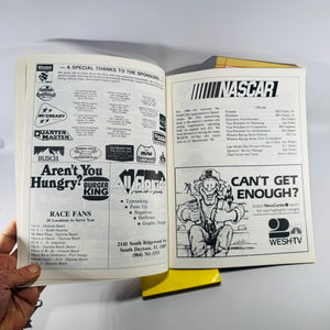 Vintage NASCAR Racing Reference Book Bundle — Speedweeks ’86, National Speedway Directory & The Racer’s Tax Guide