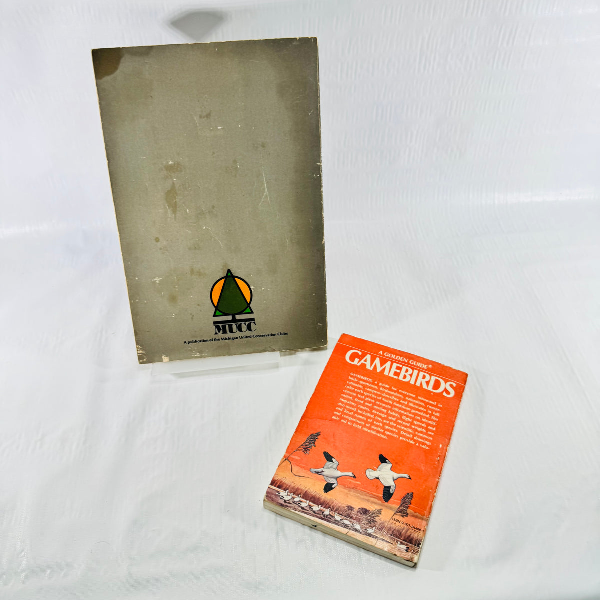 Wildlife Chef Michigan MUCC & Gamebirds Golden Guide Vintage Hunting Cookbook Bundle