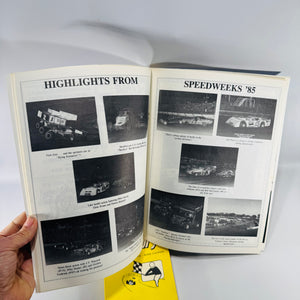Vintage NASCAR Racing Reference Book Bundle — Speedweeks ’86, National Speedway Directory & The Racer’s Tax Guide