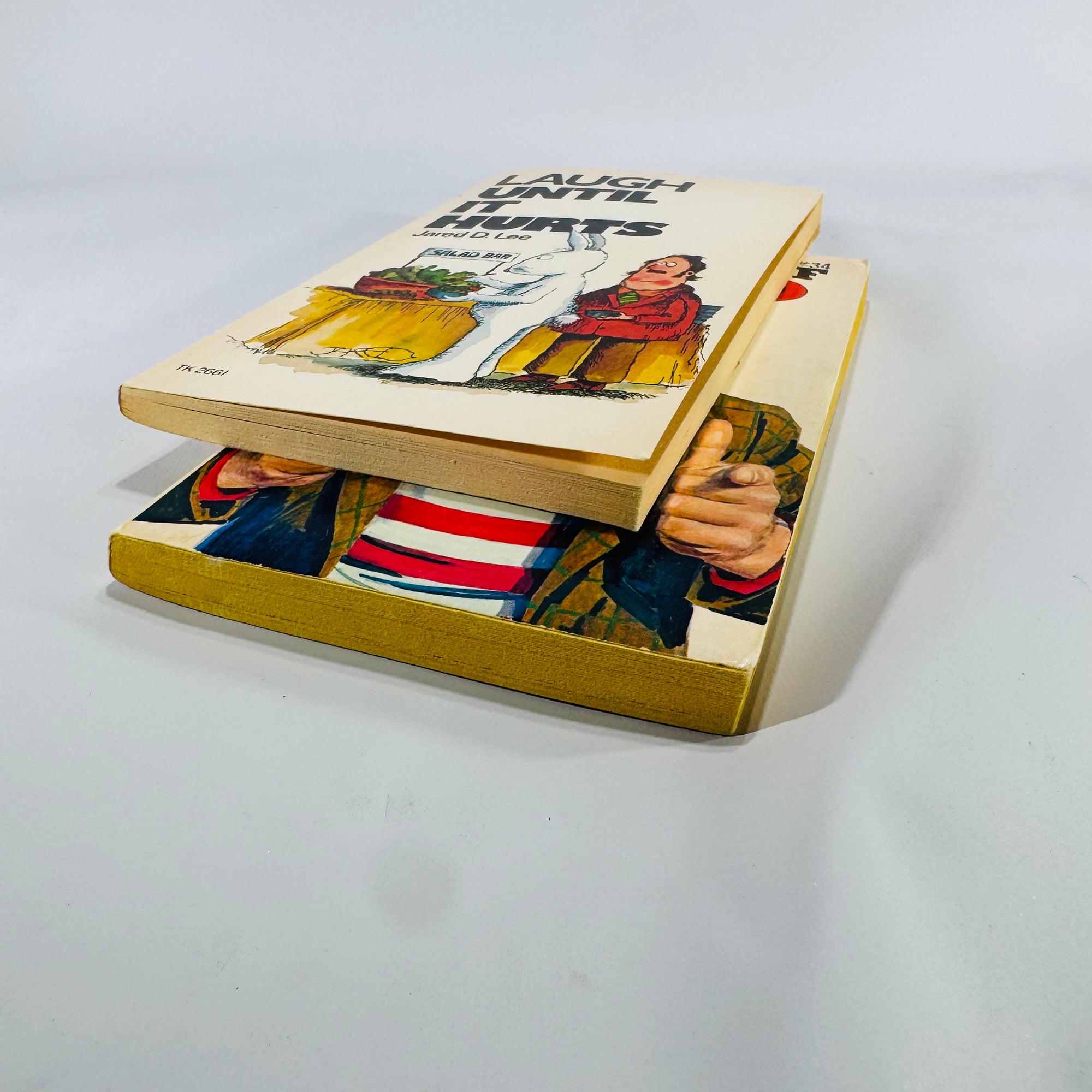 The Rip Off Mad (1973) & Laugh Until It Hurts (1974)  Vintage Humor Book Set— 1970s Satire Paperbacks | Comic Parod