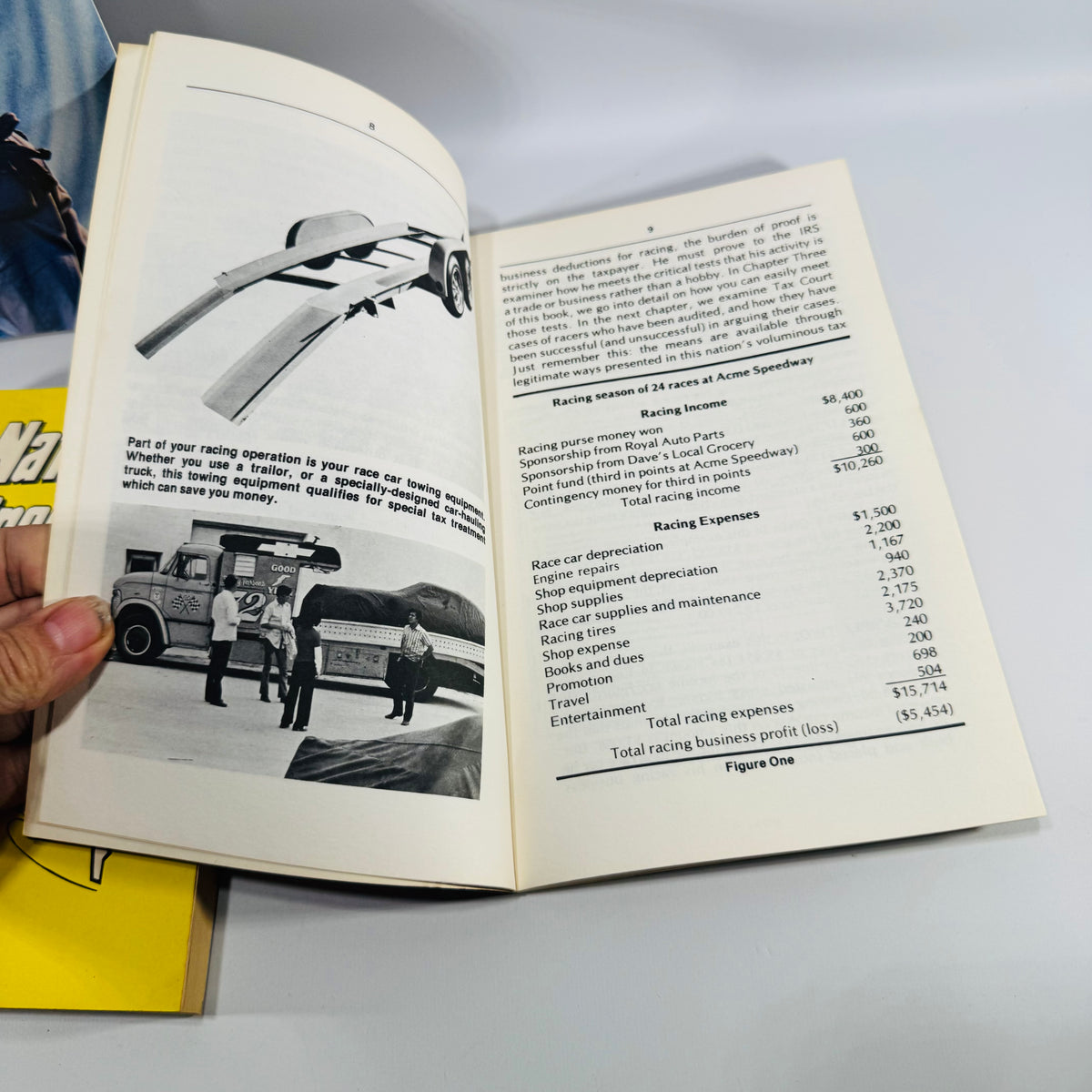 Vintage NASCAR Racing Reference Book Bundle — Speedweeks ’86, National Speedway Directory & The Racer’s Tax Guide