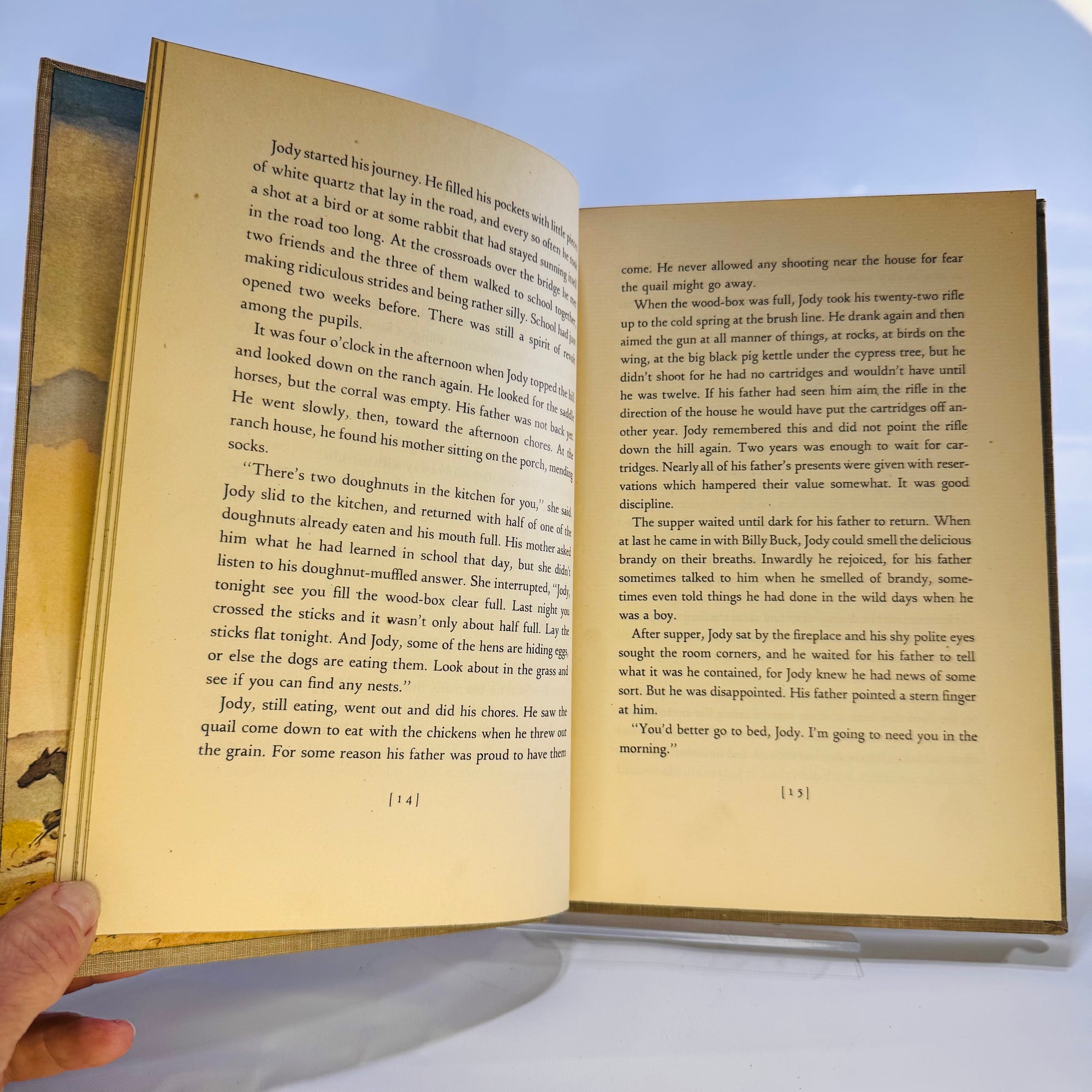 The Red Pony by John Steinbeck with Illustrations by Wesley Dennis (1945), Viking Press, Hardcover